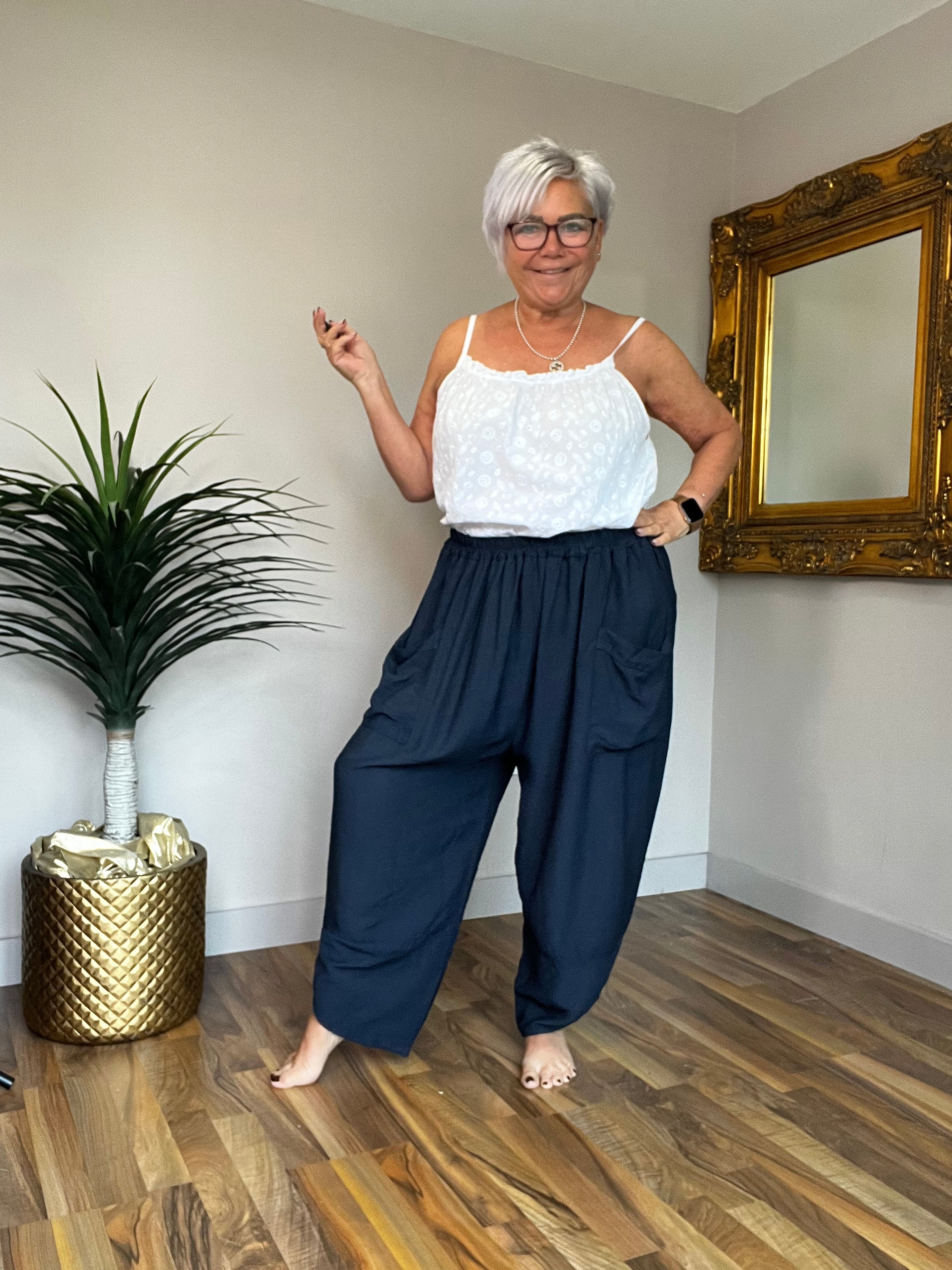 🔥 Sale No Return - Pocket Hareem Pants