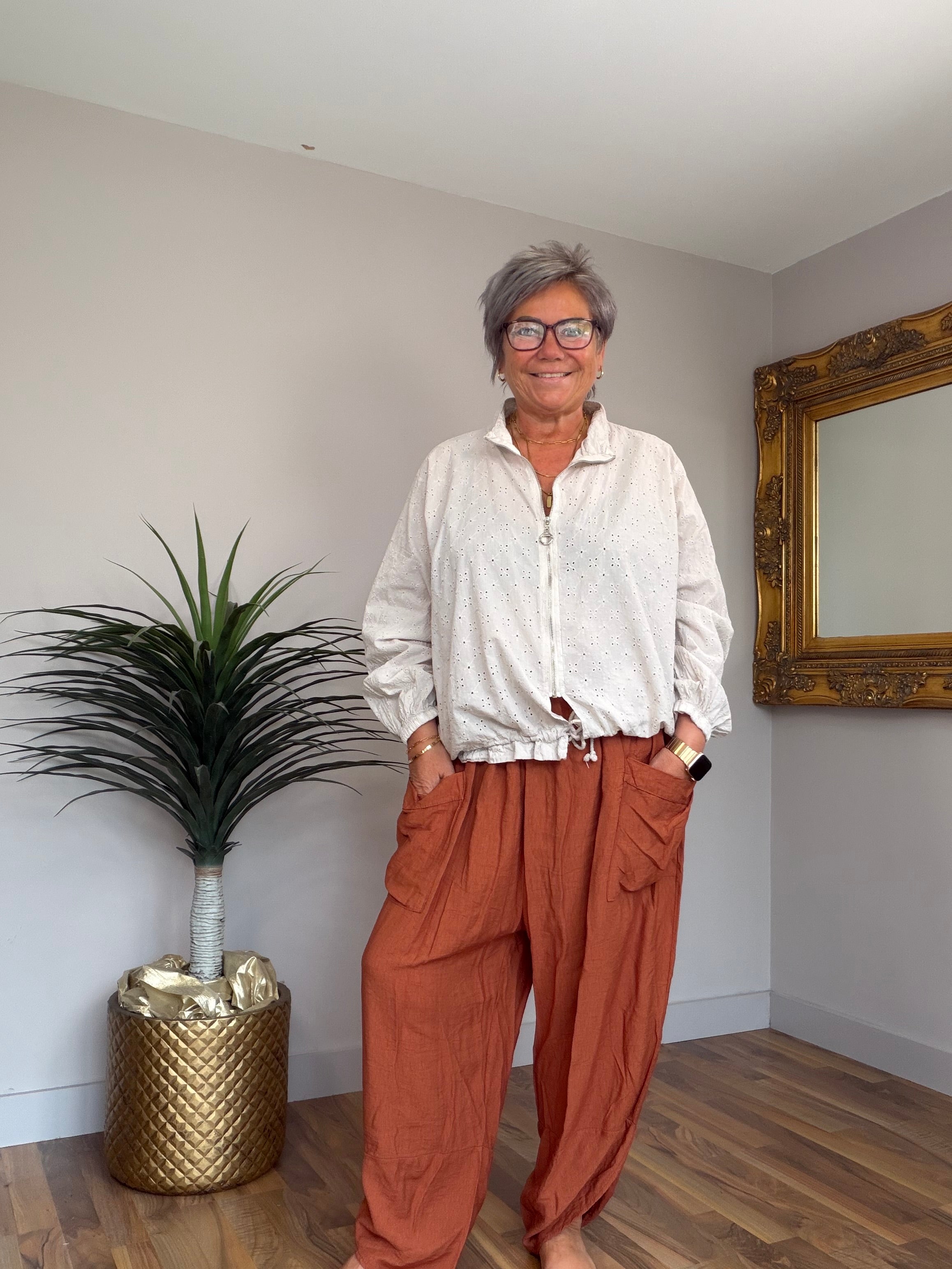 Plain Tulip Pants