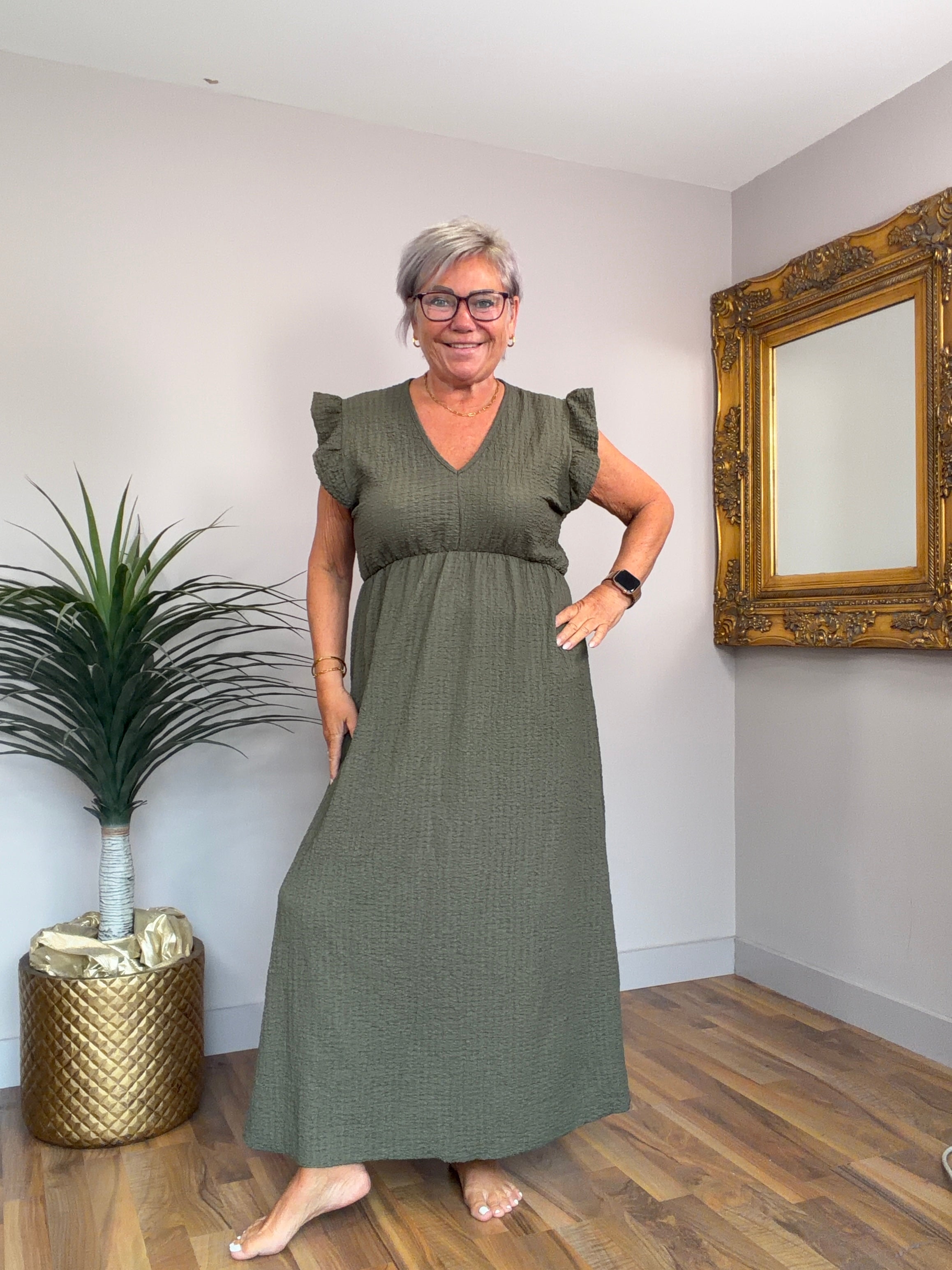 Wendy Waffle Dress