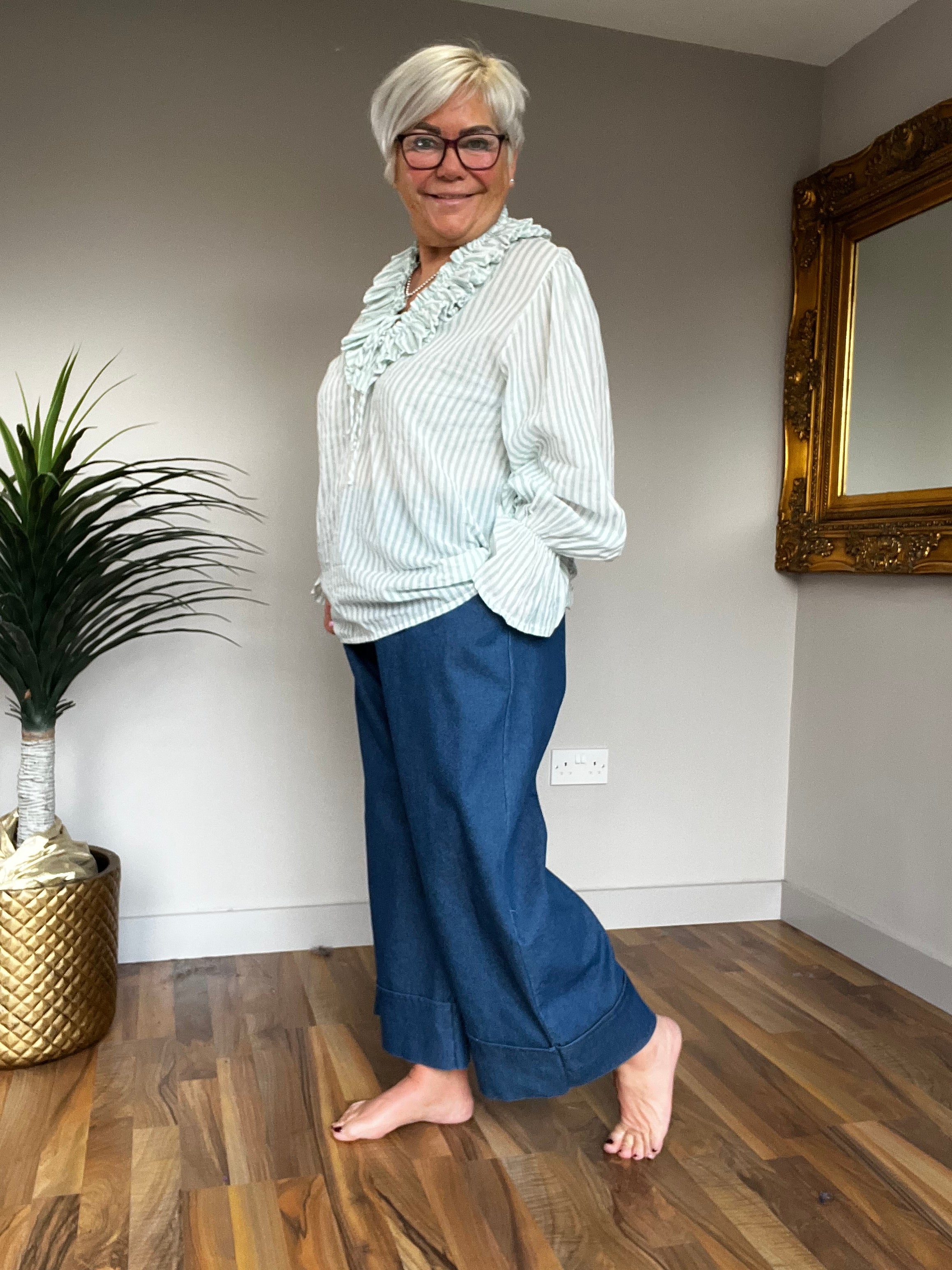 🔥 Sale No Return - Florence Frill Shirt