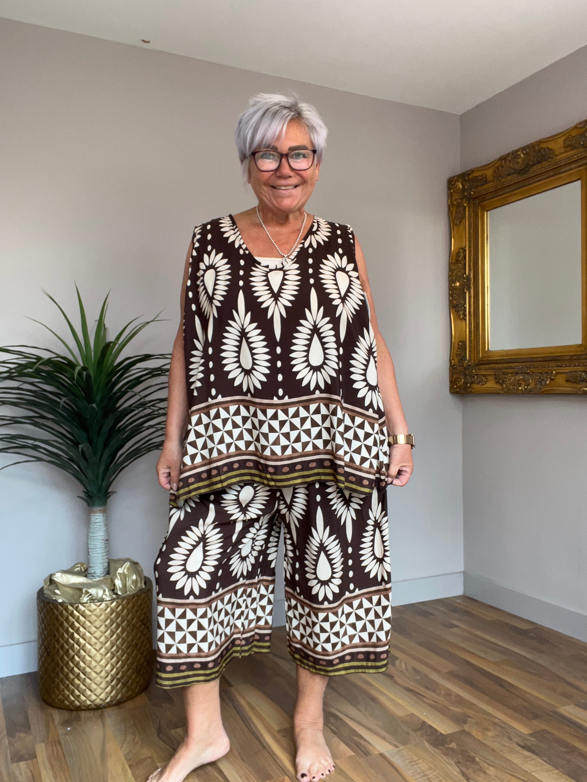 Marrakesh Culotte  Co Ord