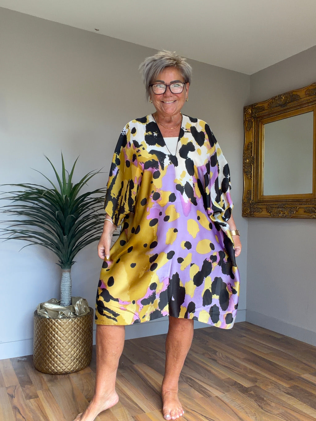 Bargain Silk Mix Kaftan (mix & match 2 for £15)