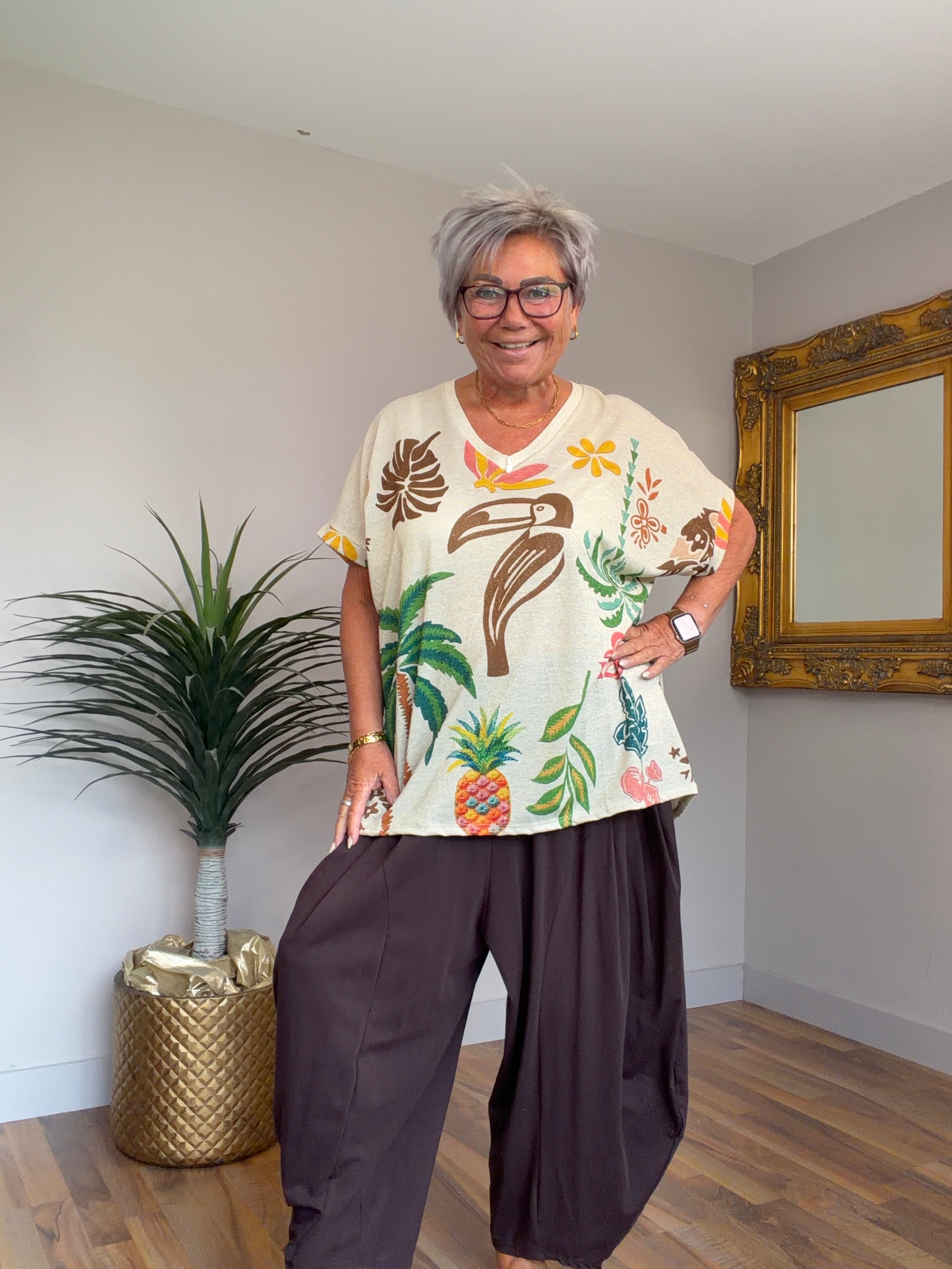 Luna Lurex Parrot Top