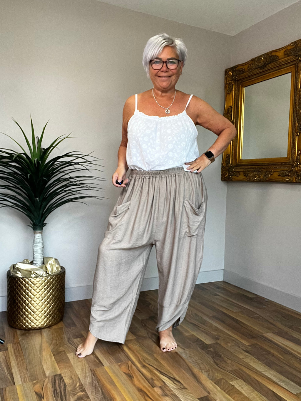 🔥 Sale No Return - Pocket Hareem Pants