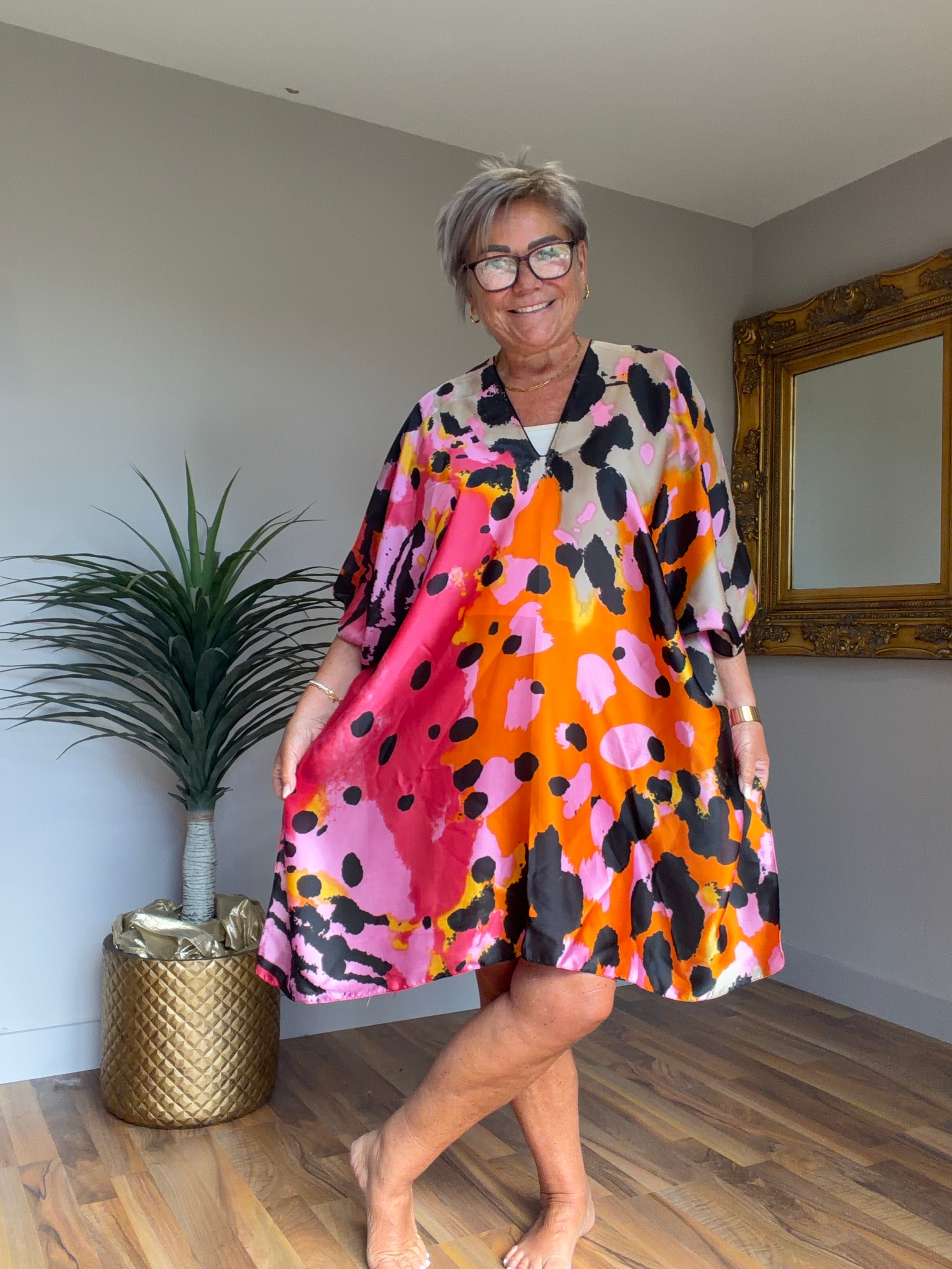 Bargain Silk Mix Kaftan (mix & match 2 for £15)