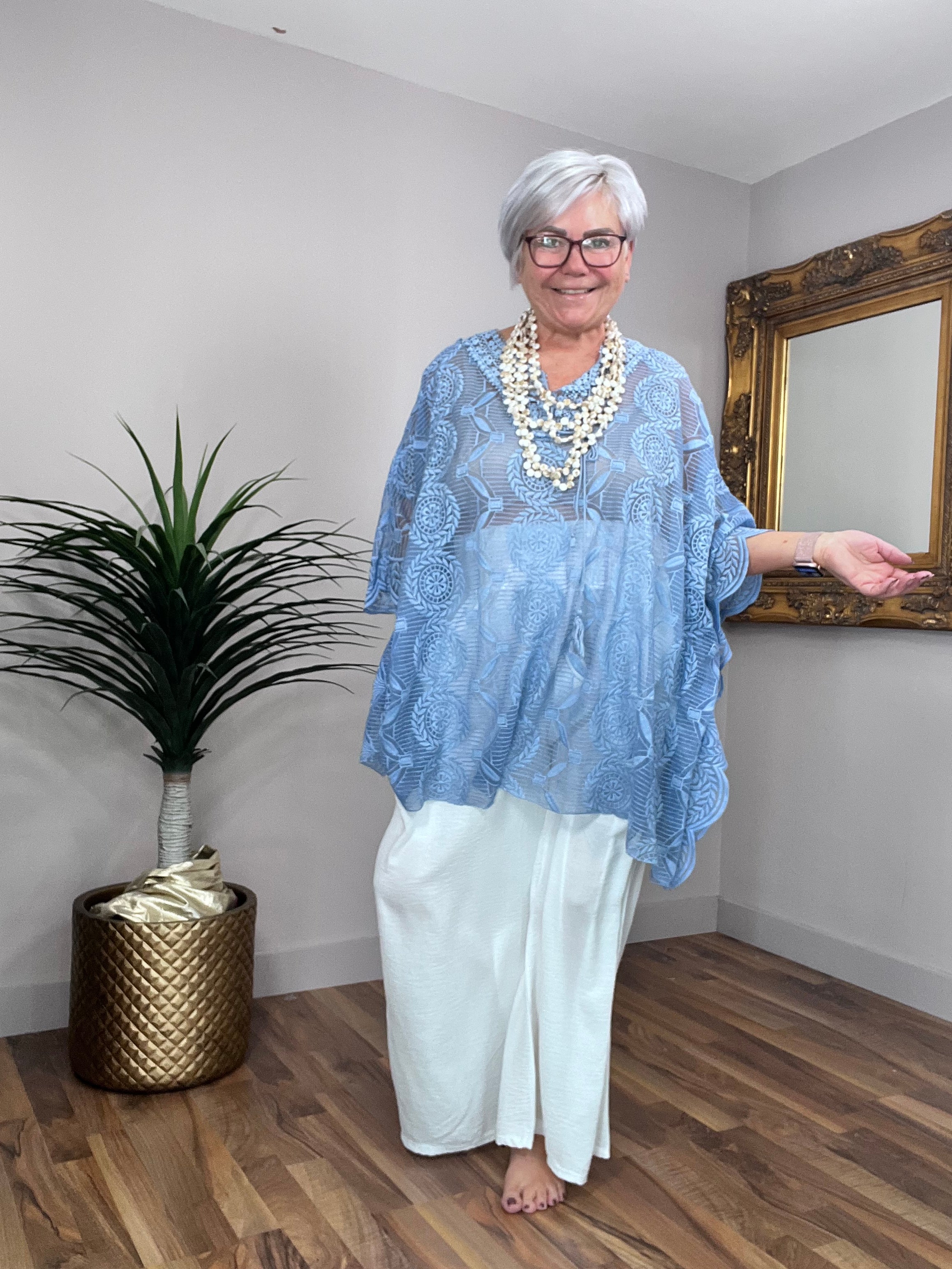 🔥 Sale No Return - Luxury Lace Kaftan