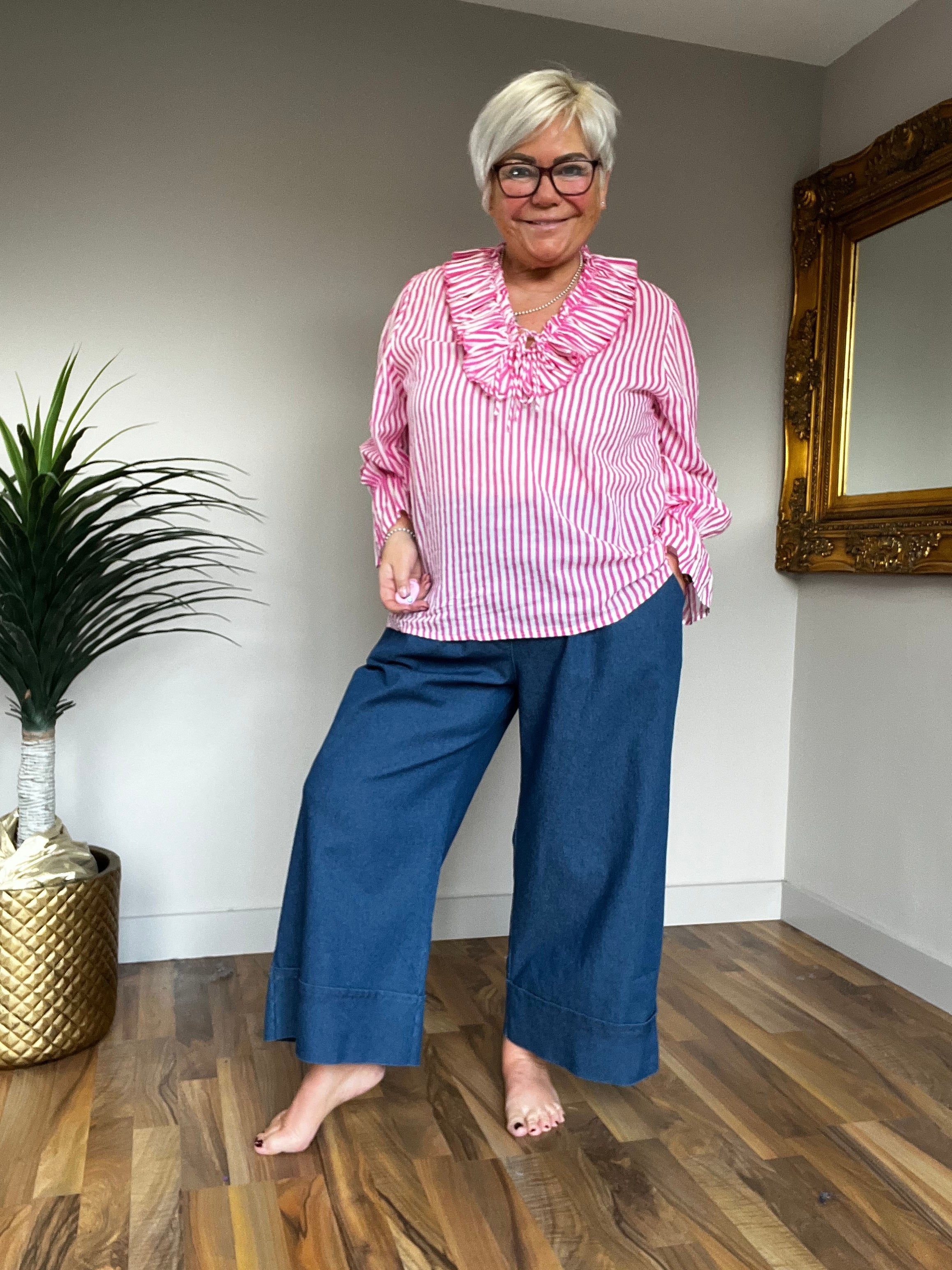 🔥 Sale No Return - Florence Frill Shirt