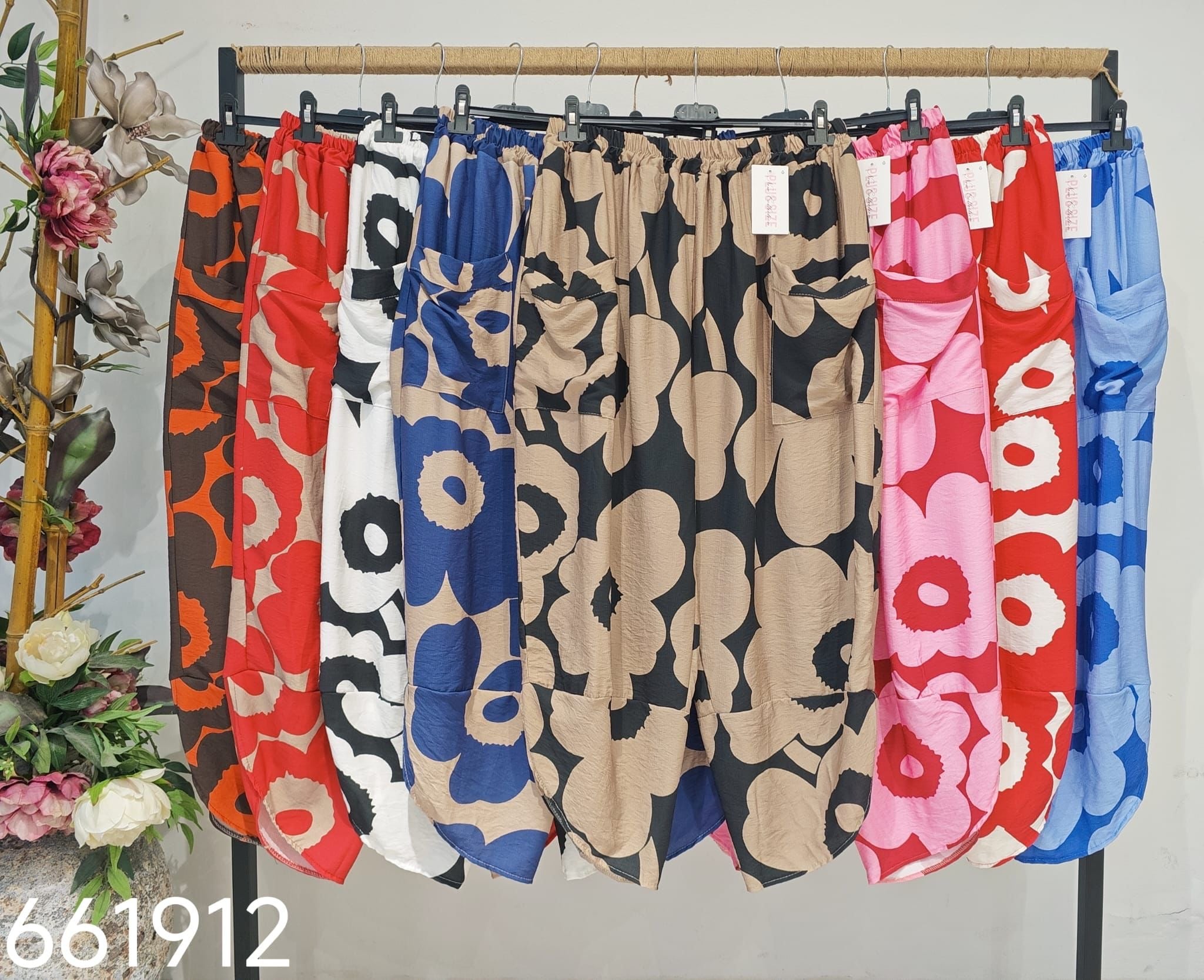 Felicity Floral Tulip Pants
