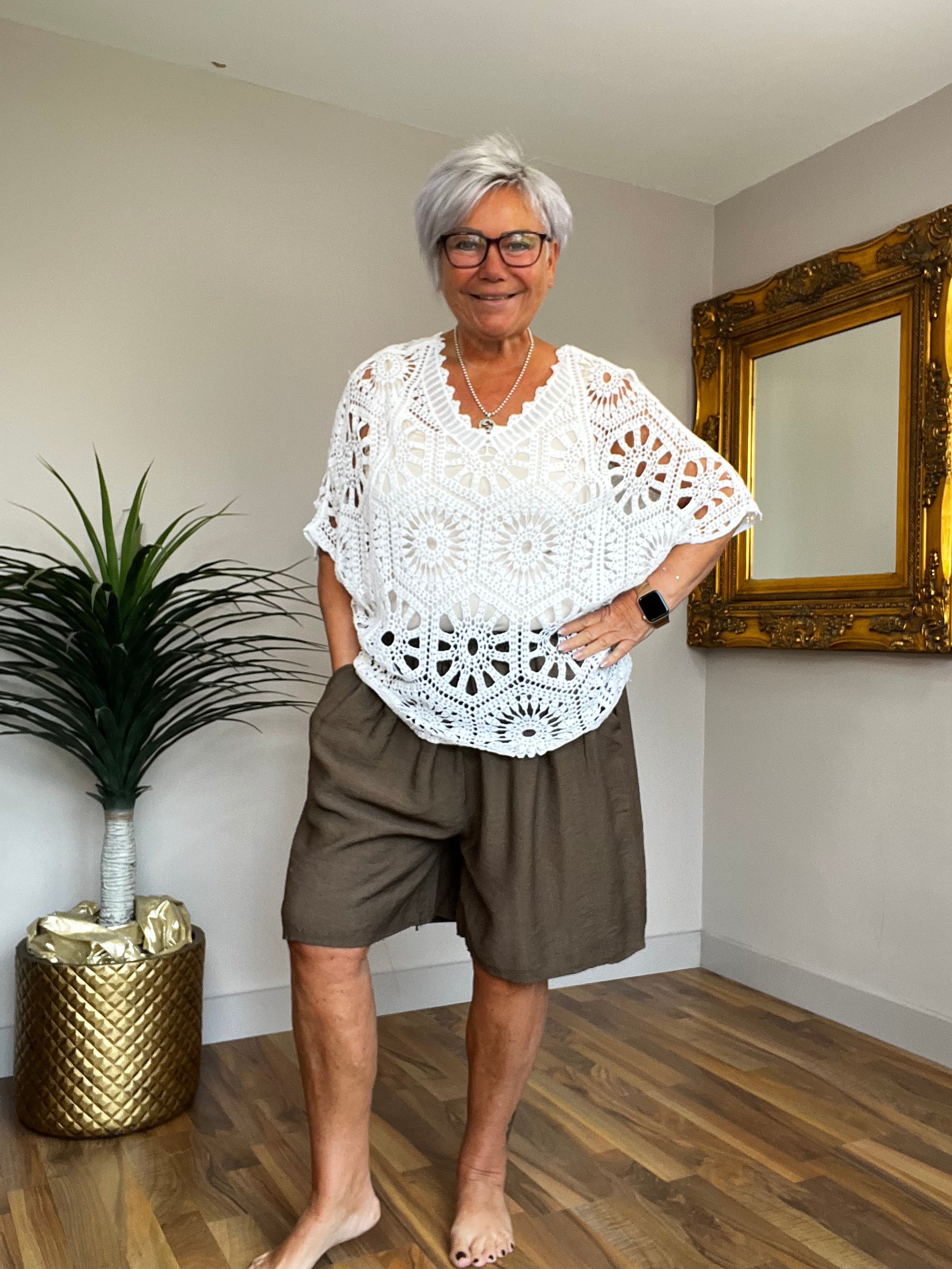 Summer Charm Crochet Top