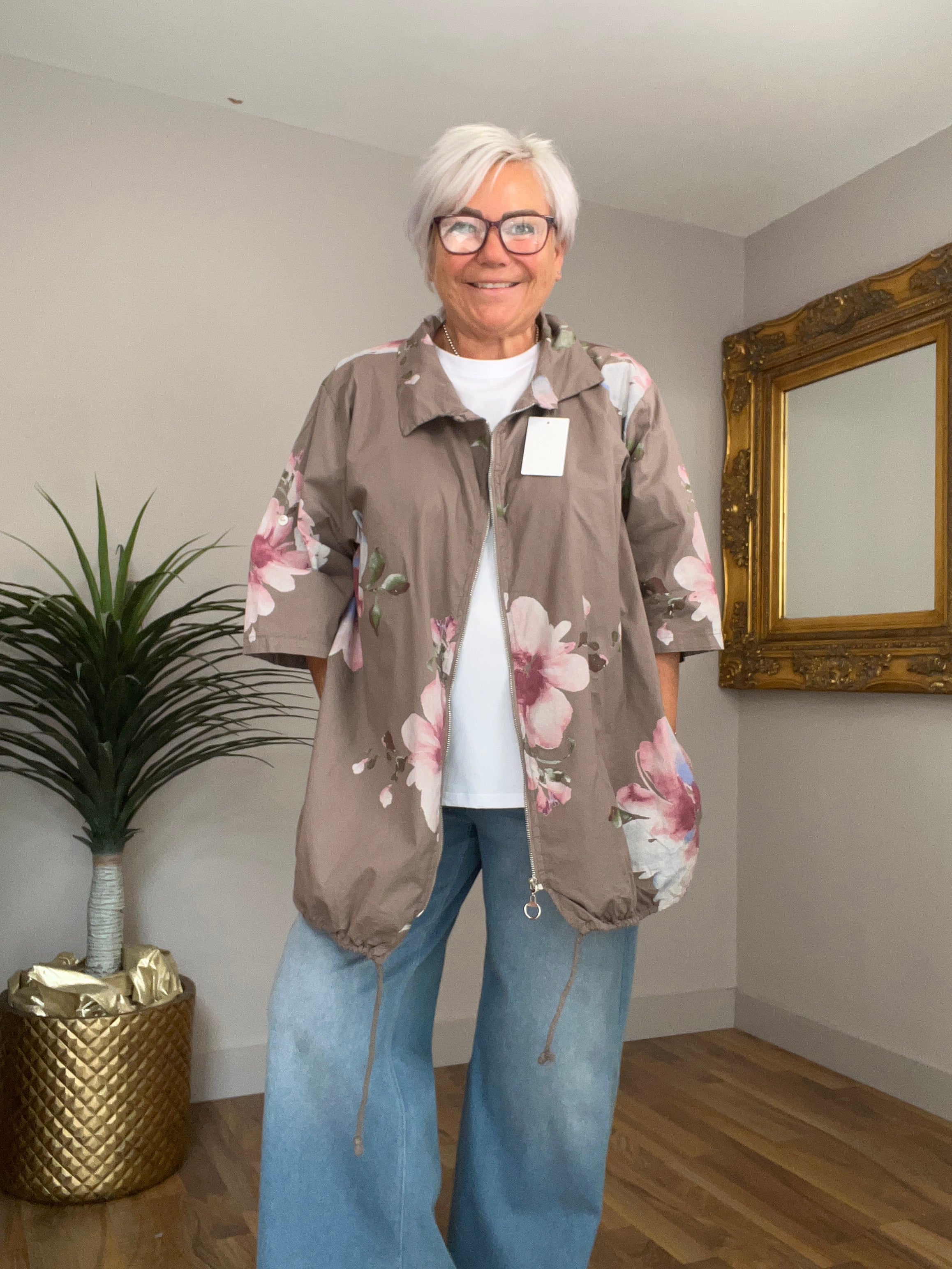 Floral Lightweight Jacket