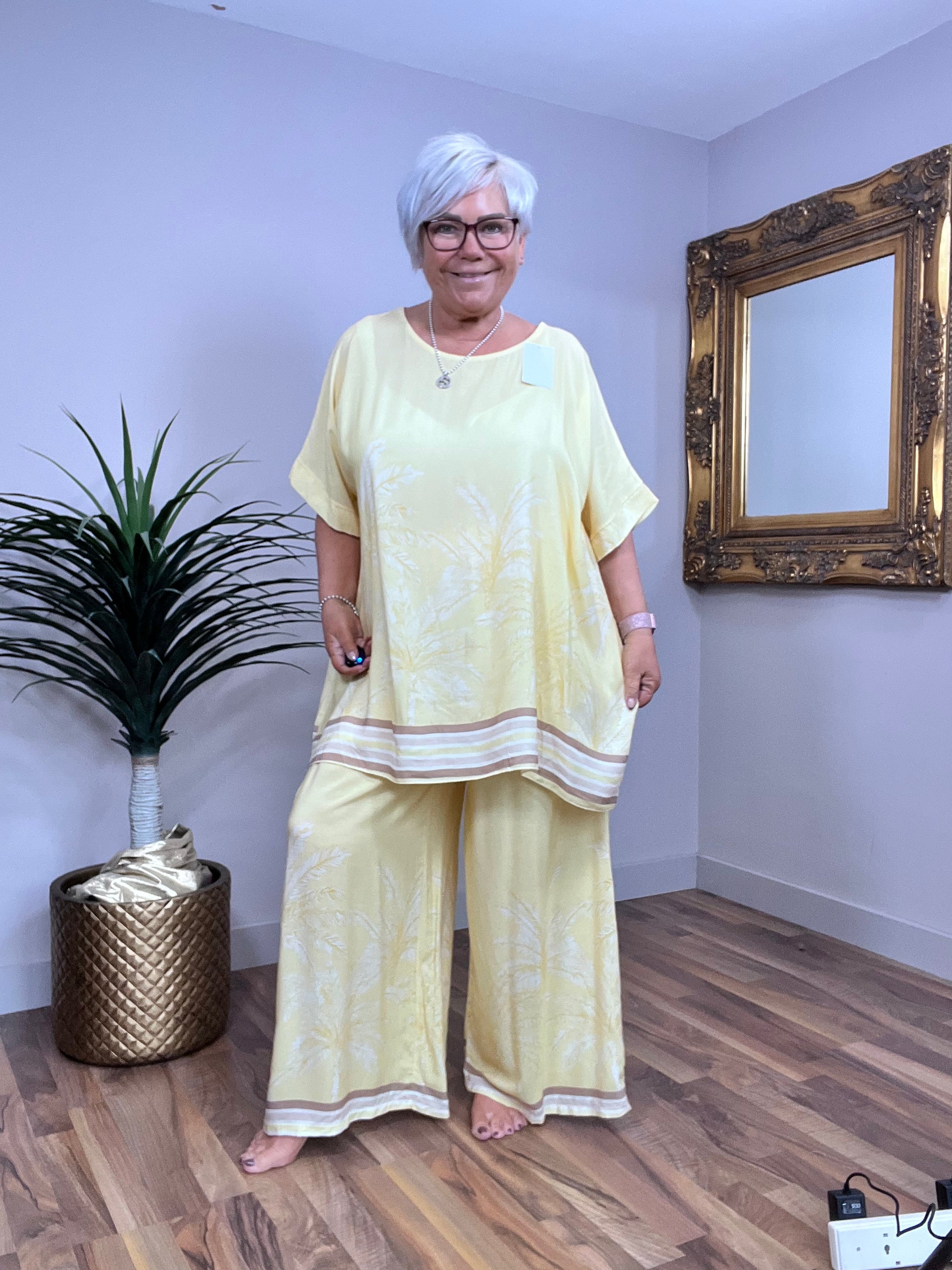 Palm Oversized Top Only