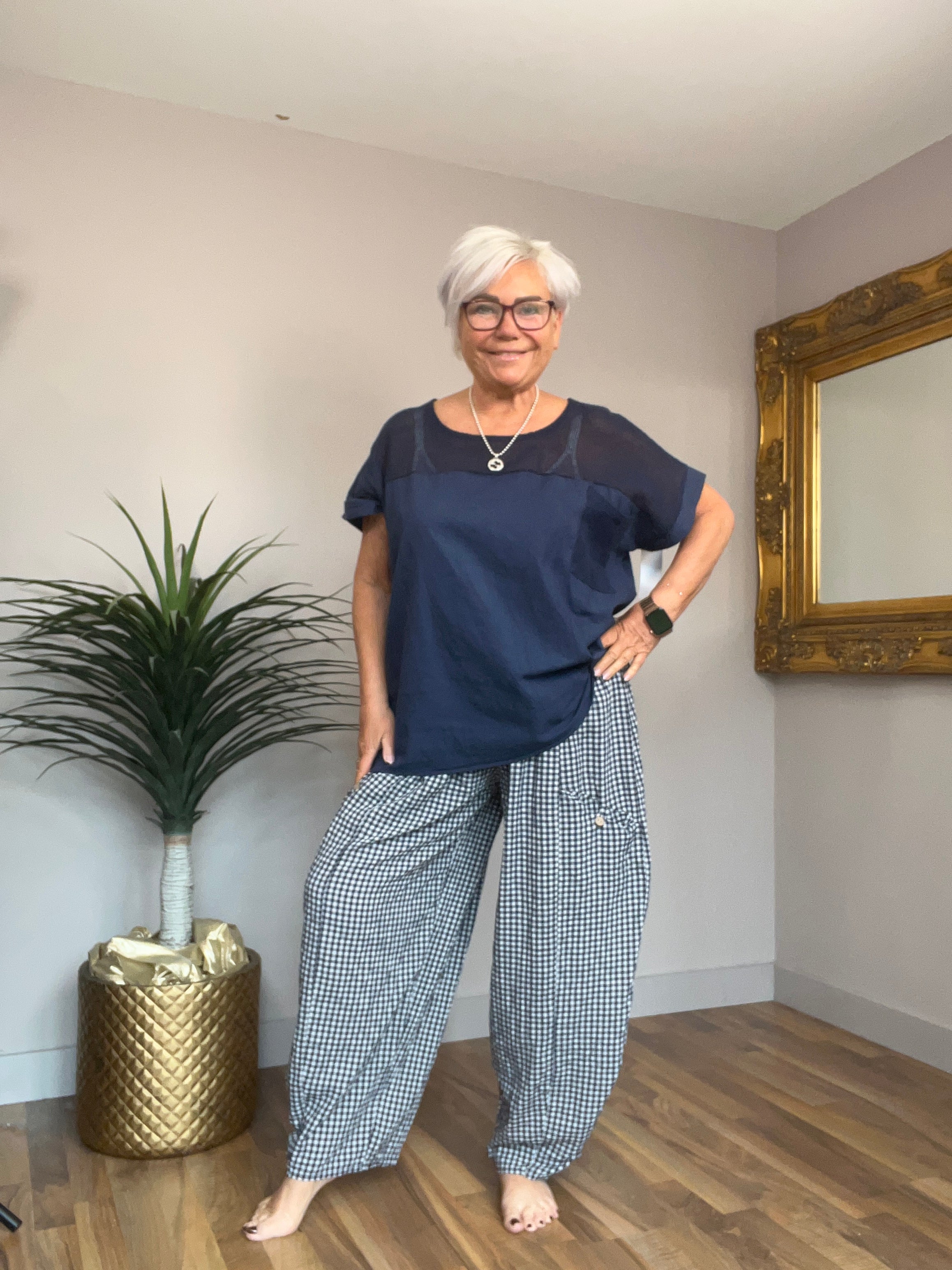 🔥 Sale No Return - Linen & Cotten Mix Top