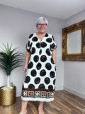 Stunning Polka Dot Shirt Dress