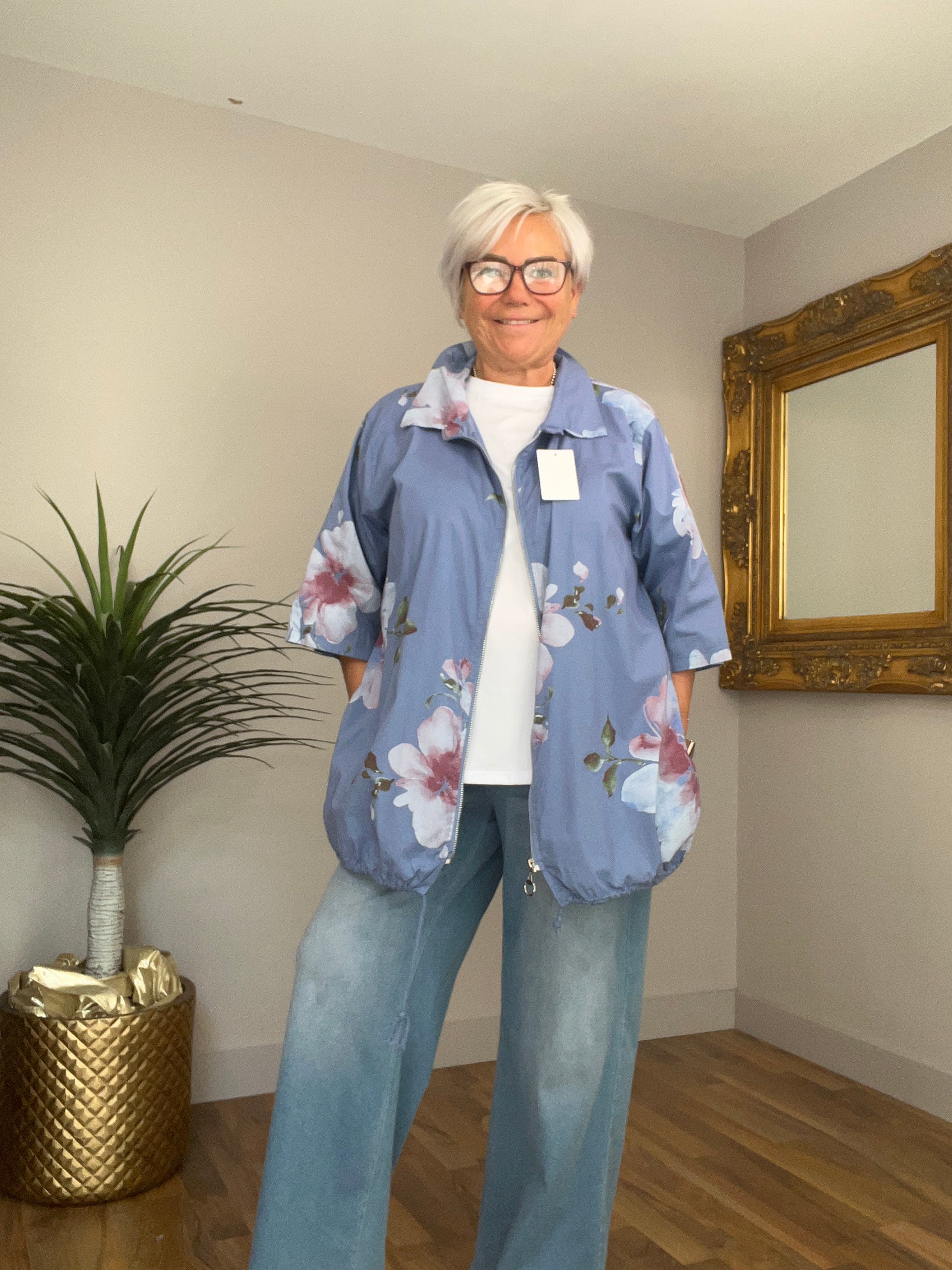 Floral Lightweight Jacket