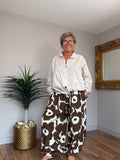 Elasticated Cuff Floral Pants