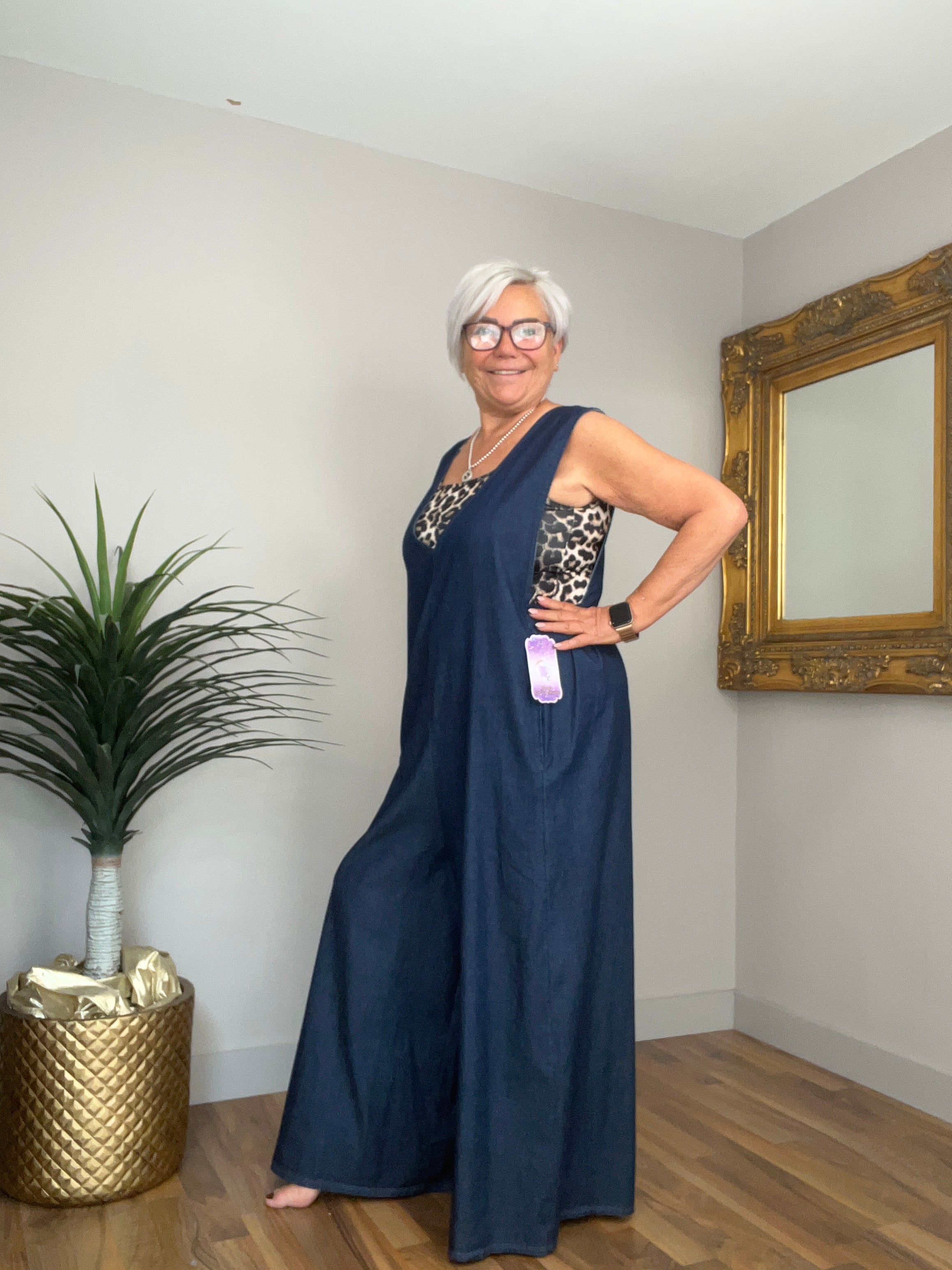 Denim Stretch Dungaree’s
