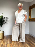 🔥 Sale No Return - Belted Palazzos