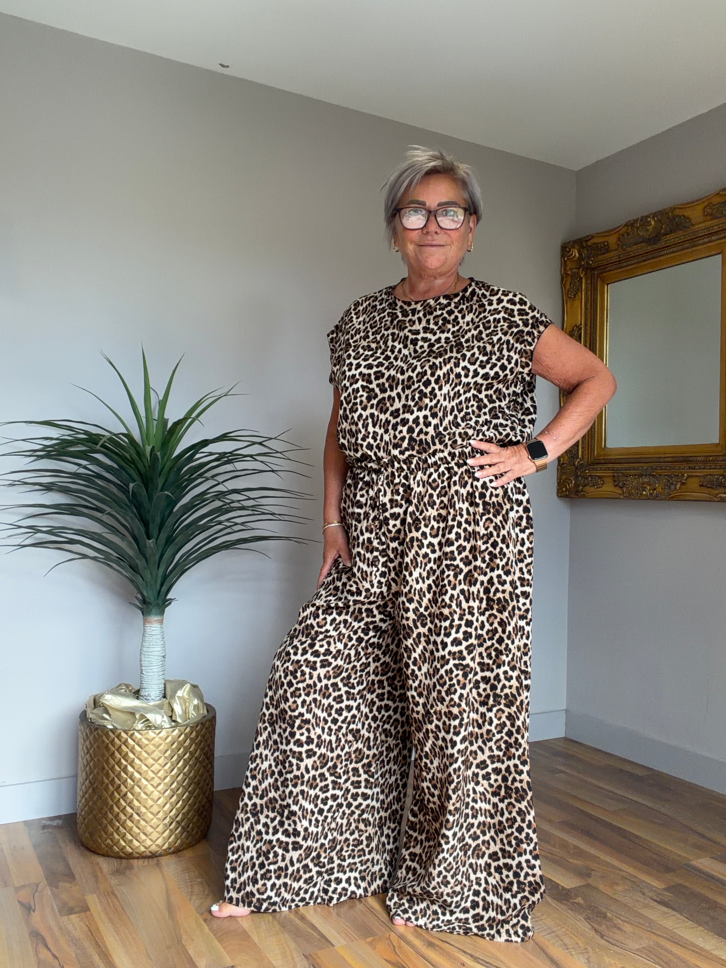 Annie Animal Print Top
