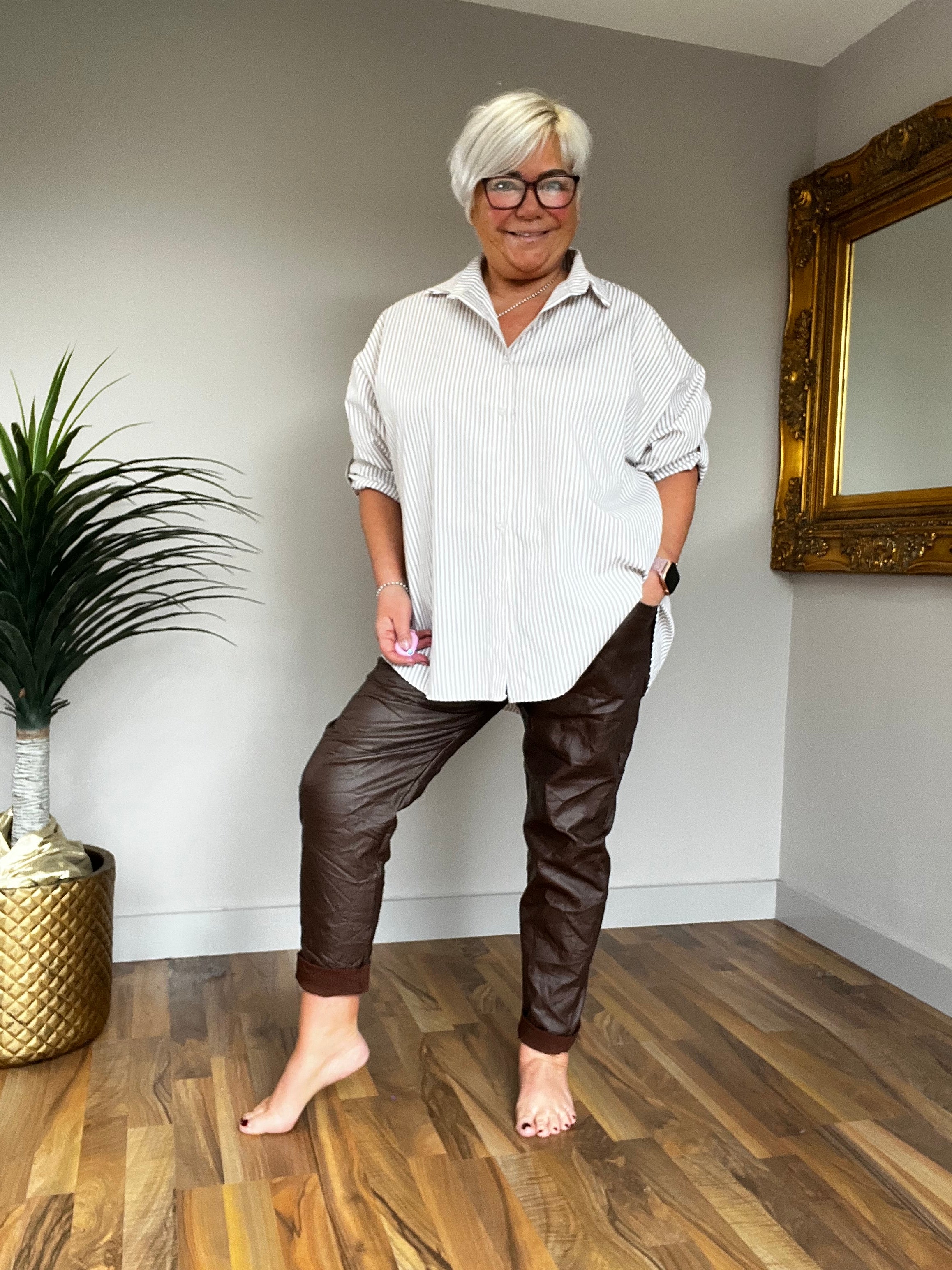 🔥 Sale No Return - Pu Pants