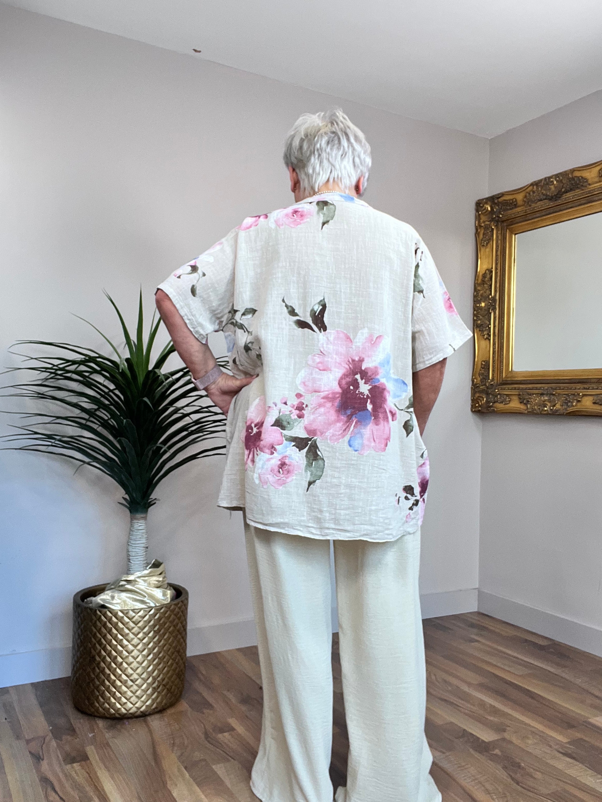 Florence Floral Lightweight Top