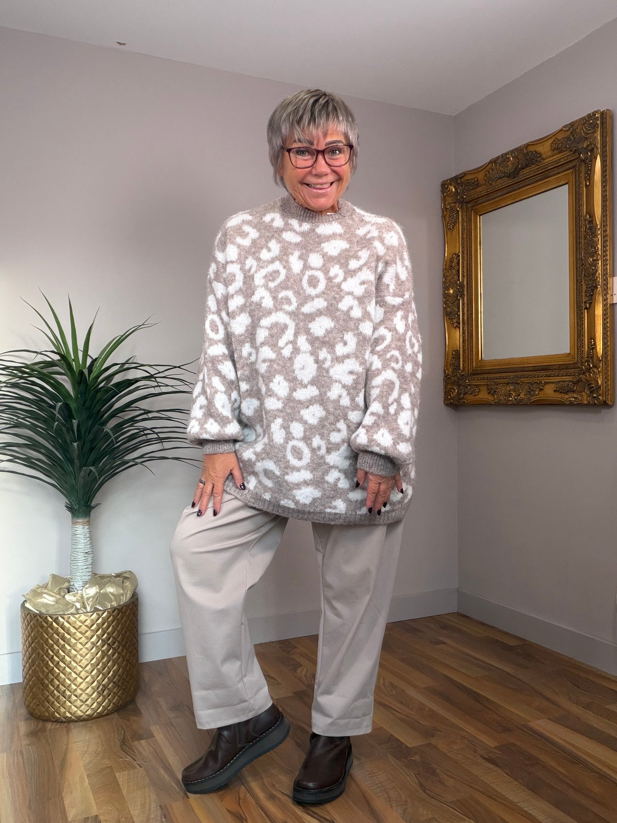 Super-soft Animal Knit
