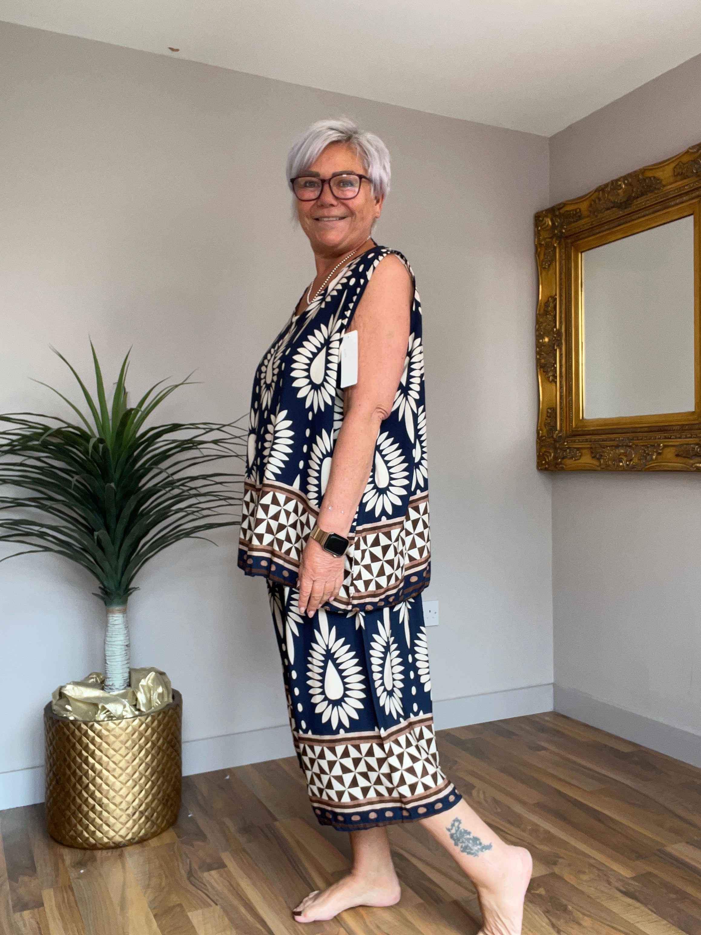 Marrakesh Culotte  Co Ord