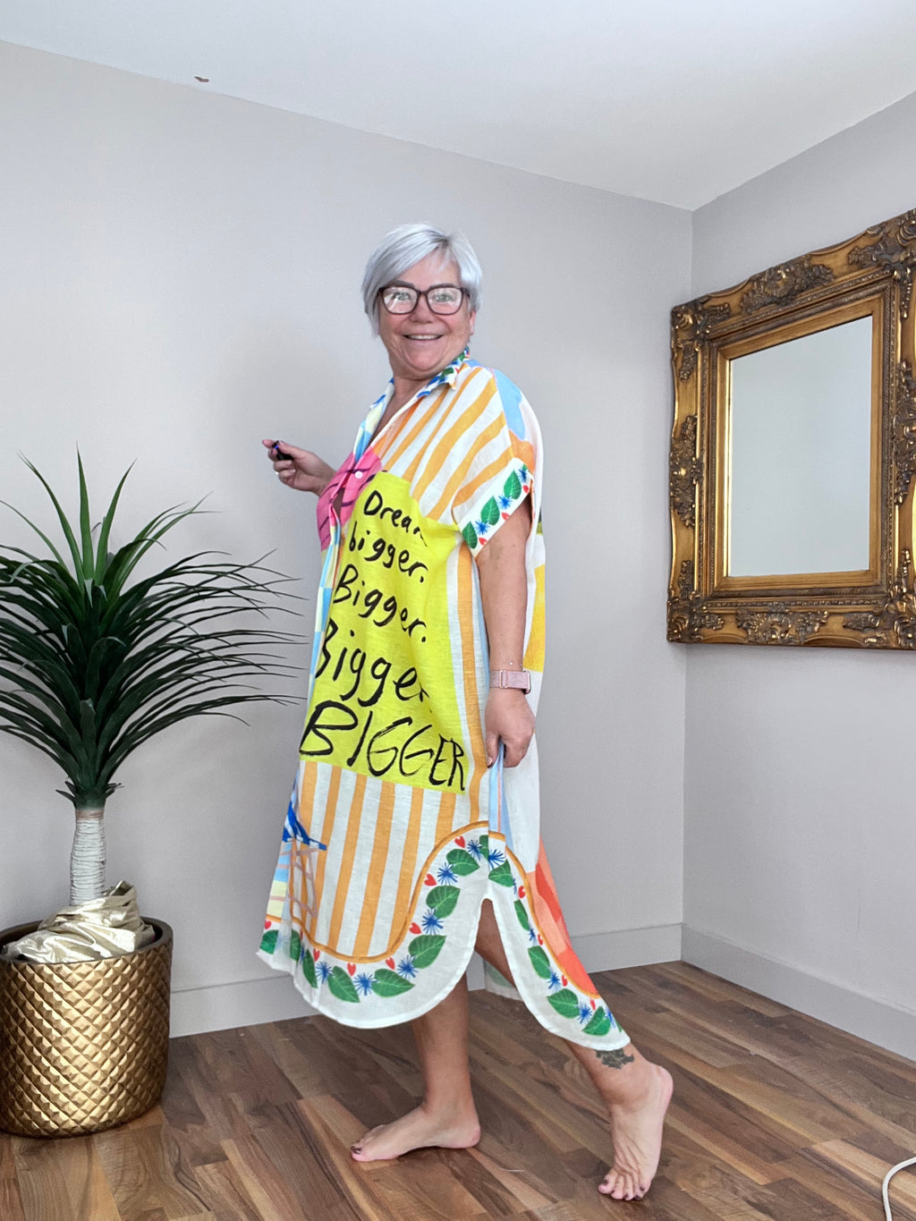 Dream Big Shirt Dress