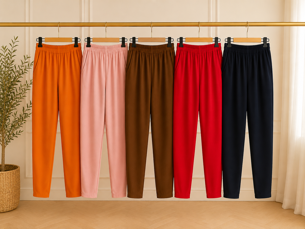 🔥 Sale No Return - Tania Tapered Lightweight Pants (Pants only)