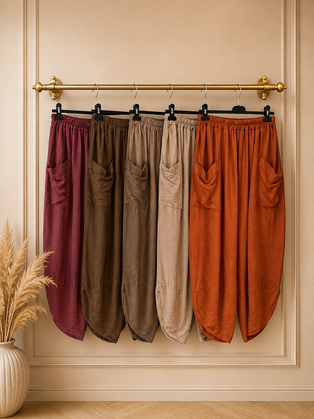 Plain Tulip Pants