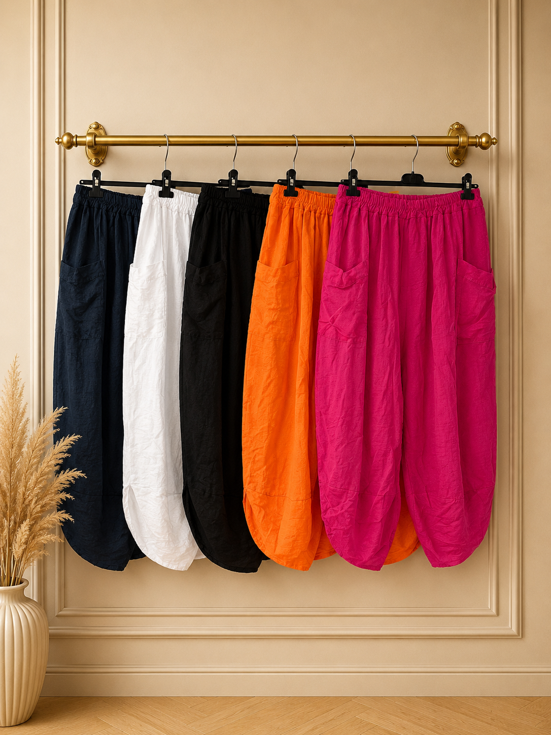 Plain Tulip Pants