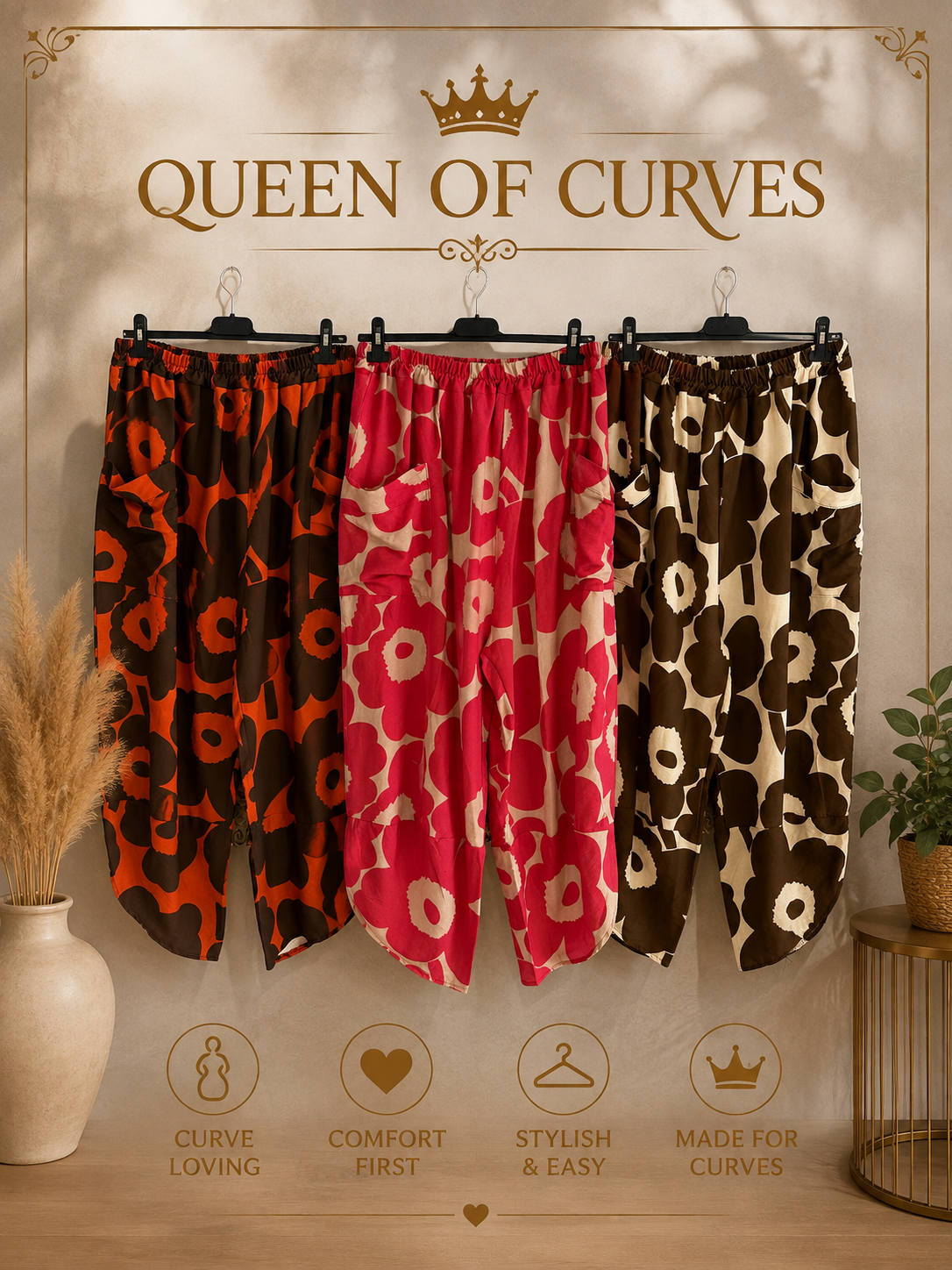 Felicity Floral Tulip Pants