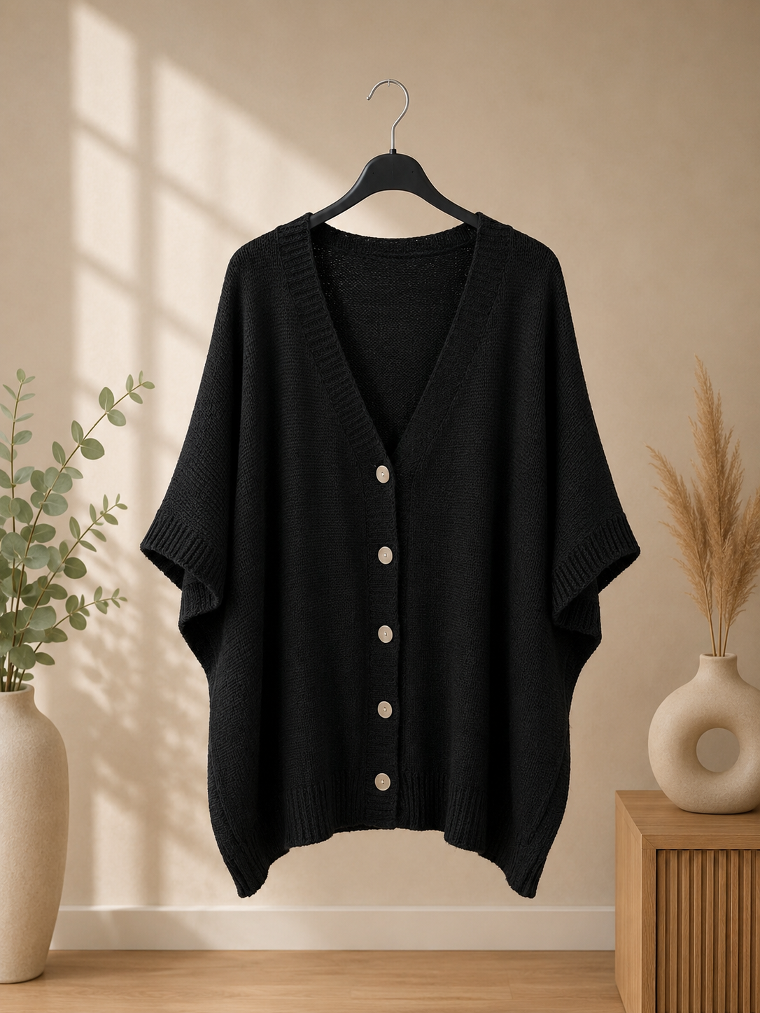 Cora Short Sleeve Button Cardigan