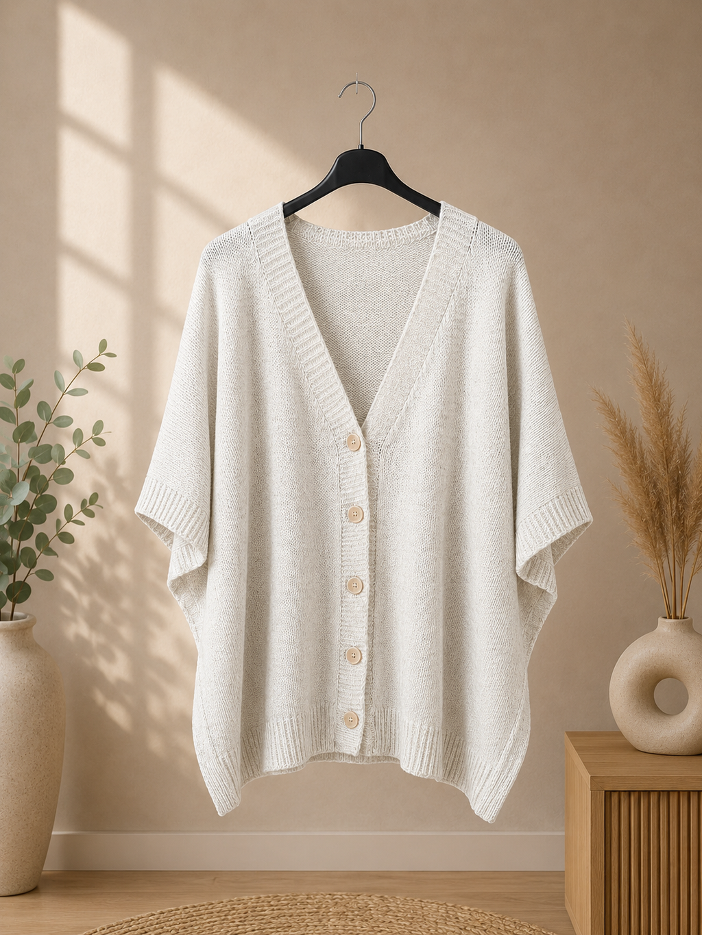 Cora Short Sleeve Button Cardigan
