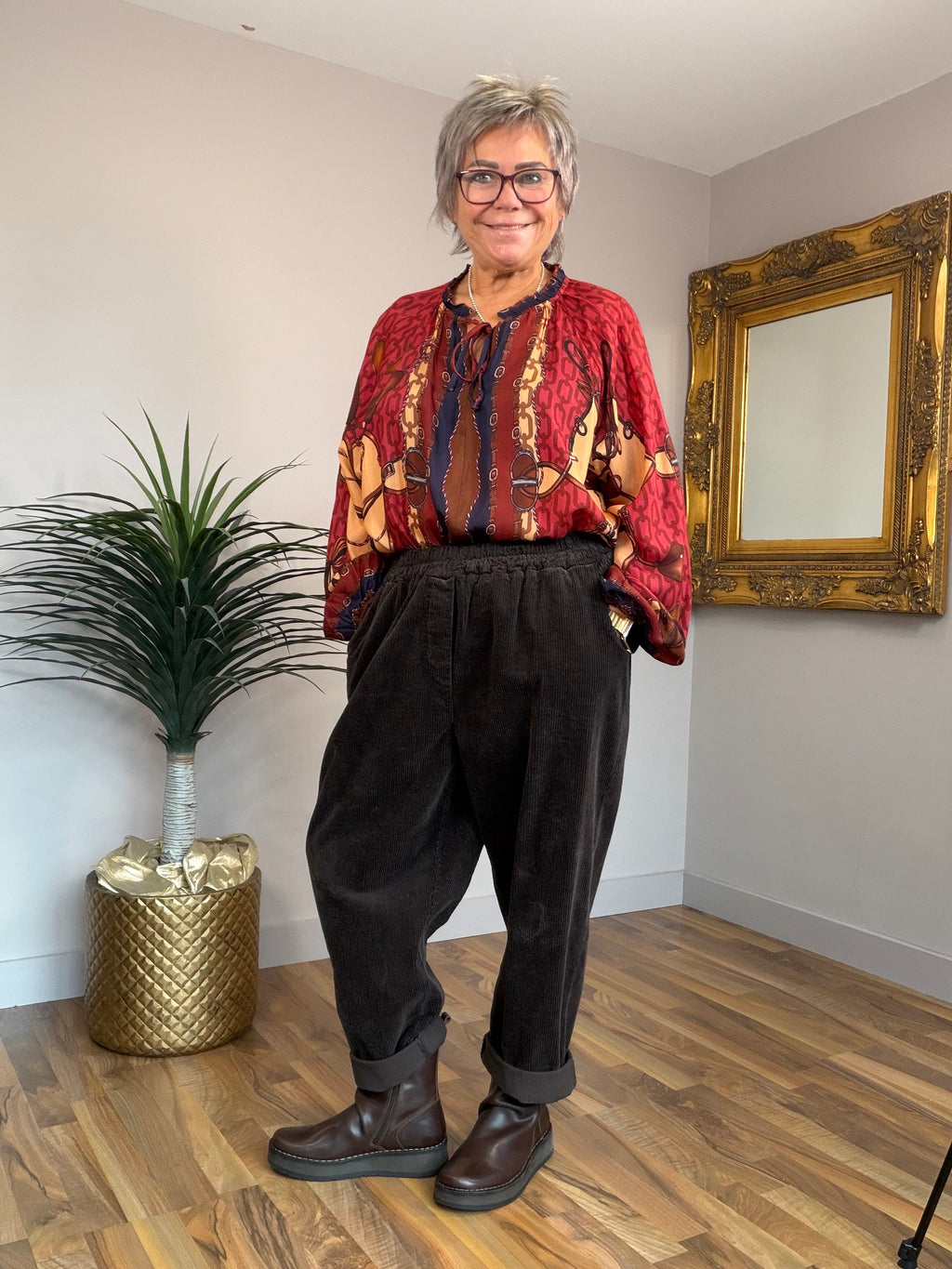 Silk Blend Lightweight Top