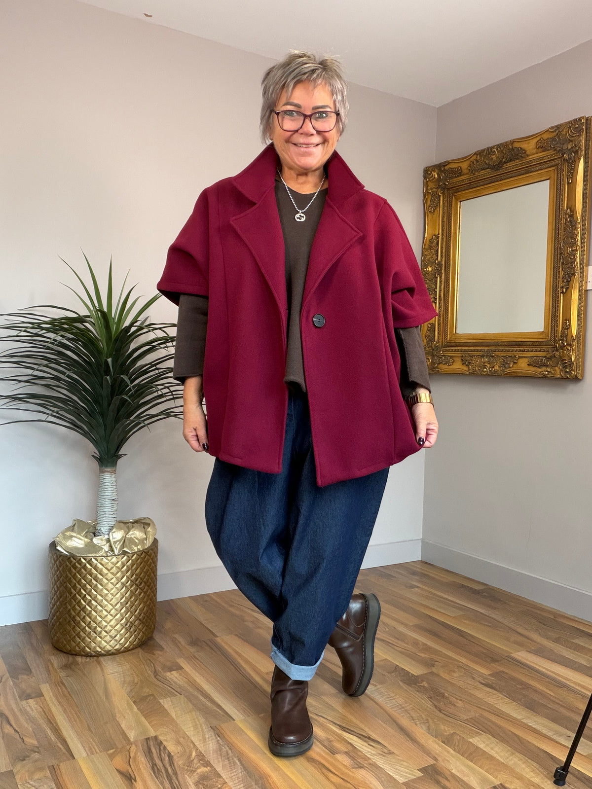 Feel Soft One Button Jacket
