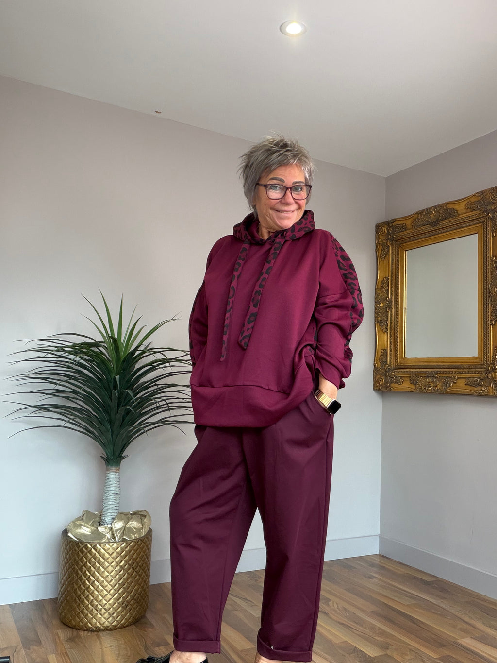 Boyfriend Style Scuba Pants